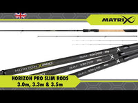 Matrix Horizon Pro Slim Feeder Rods