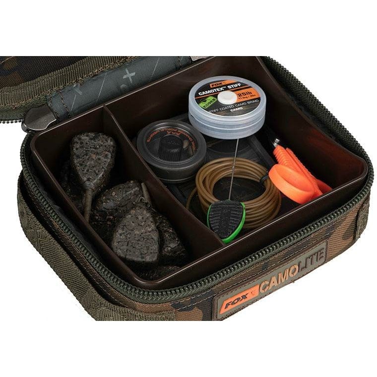 FOX Camolite Rigid Lead & Bits Bag Compact Tackle Bag – MatchFishing