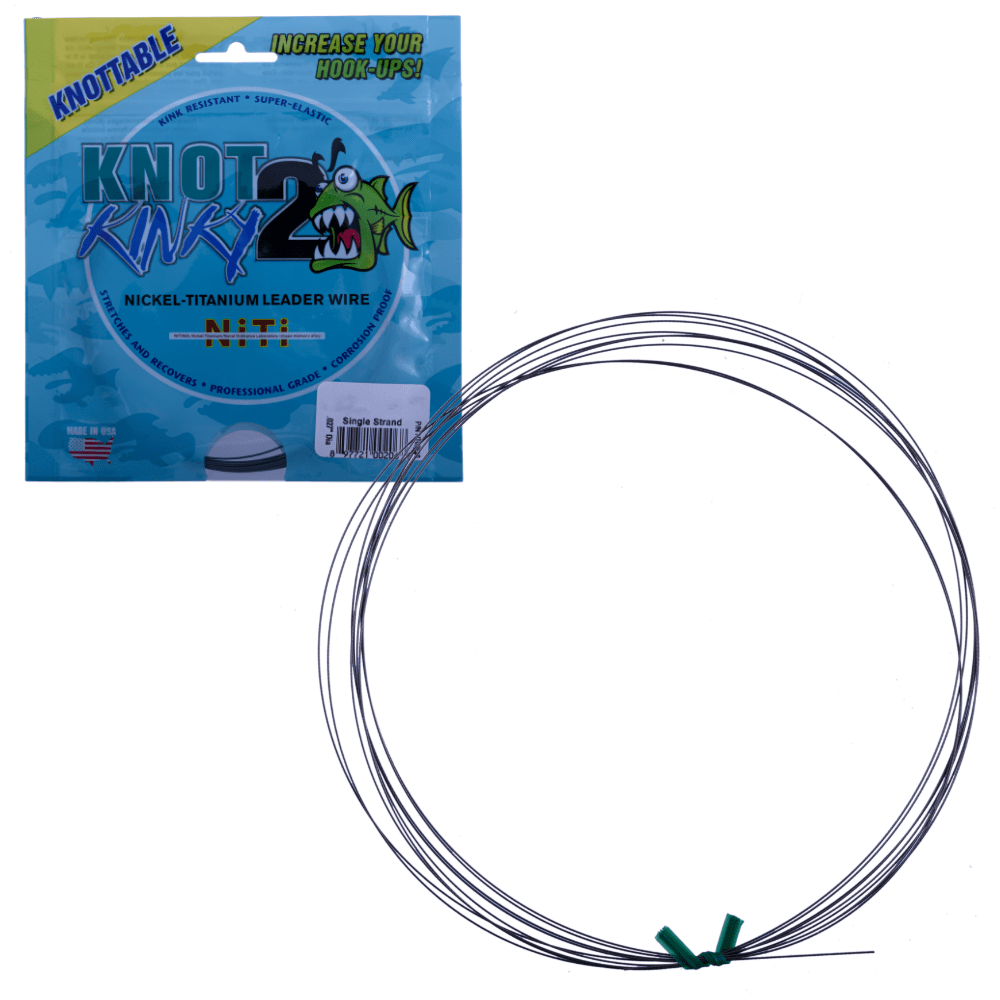 KNOT 2 KINKY Titanium Leader Wire | Fishing Leader MatchFishing KNOT 2 KINKY Titanium Leader Wire | Fishing Leader MatchFishing