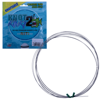 KNOT 2 KINKY Fishing Advanced Stretch TITANIUM Leader Wire