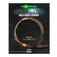KORDA Dark Matter Leader Hell Safe 40lb 50cm