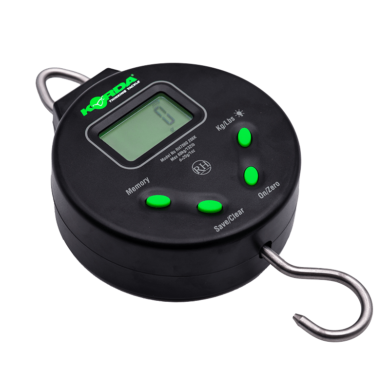 KORDA Digital Scale 132 lb 60 kg MatchFishing