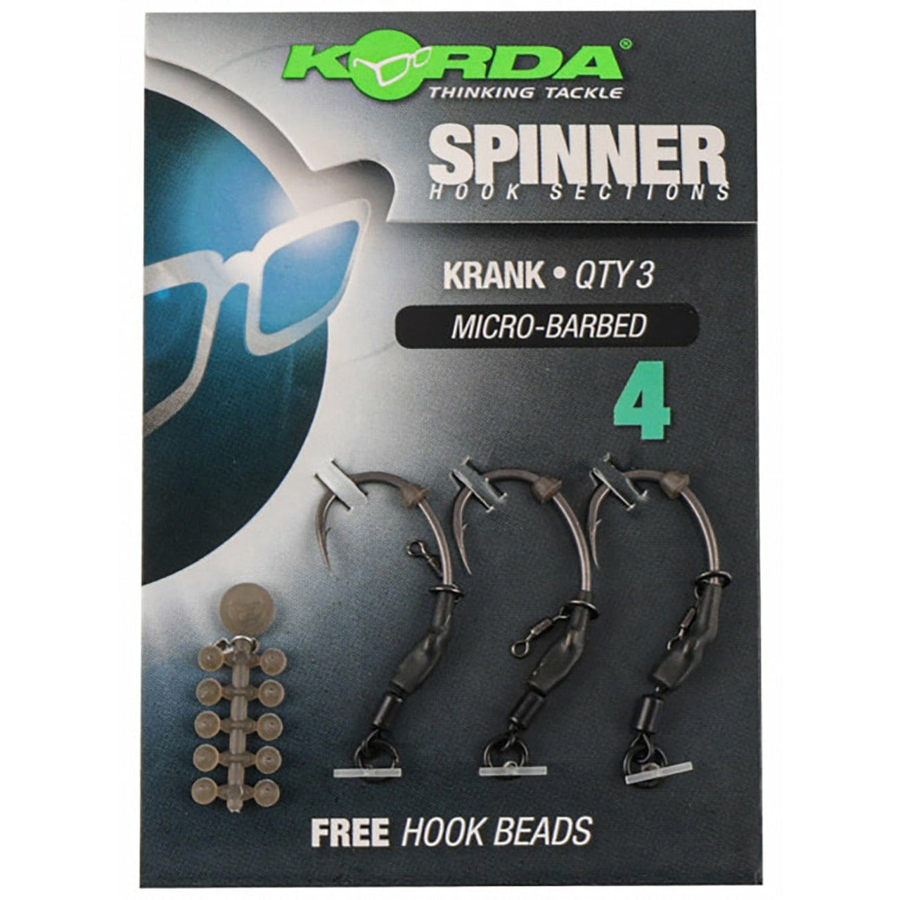 KORDA Spinner Hook Sections Krank