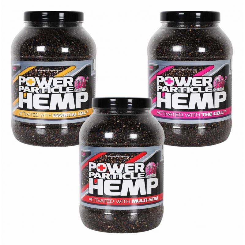 Mainline Baits Power Plus Particles Hemp 3L