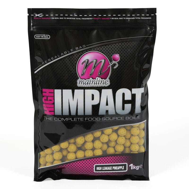 Mainline High Impact Boilies H/L Pineapple 1kg