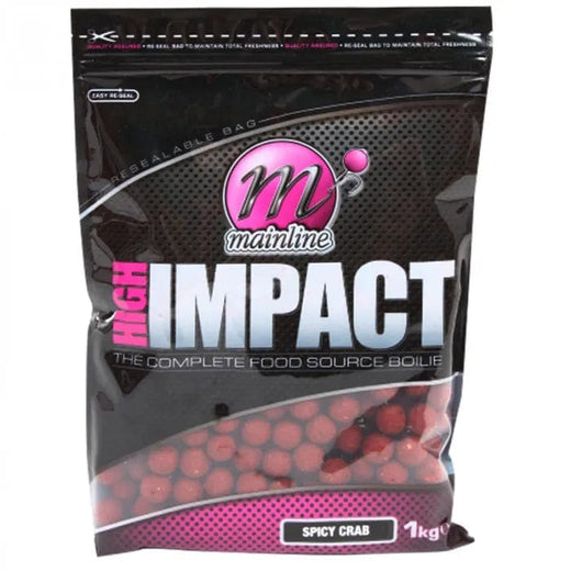 Mainline High Impact Boilies Spicy Crab 1kg