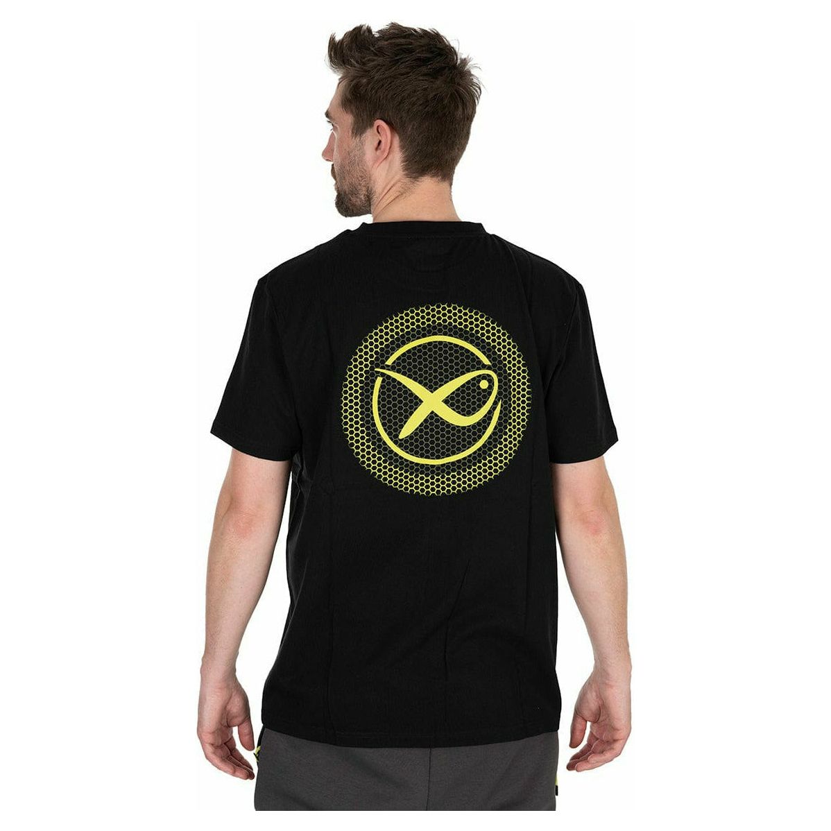 Marix Large Logo T-Shirt Black / Lime