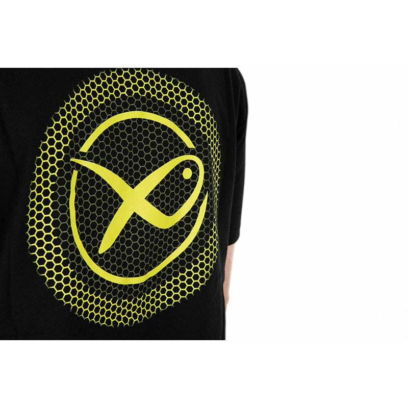 Marix Large Logo T-Shirt Black / Lime