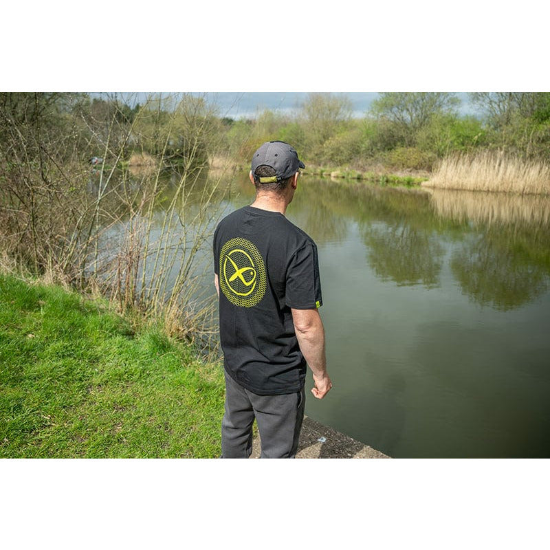 Marix Large Logo T-Shirt Black / Lime