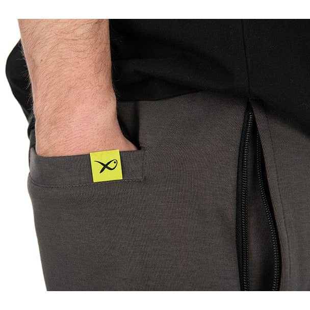 Matrix Jogger Shorts Grey / Lime ( Black Edition )
