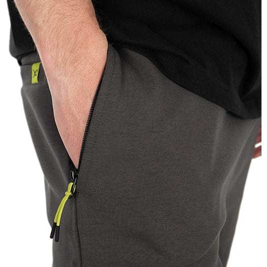 Matrix Jogger Shorts Grey / Lime ( Black Edition )