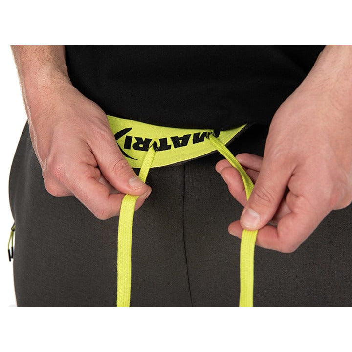 Matrix Jogger Shorts Grey / Lime ( Black Edition )