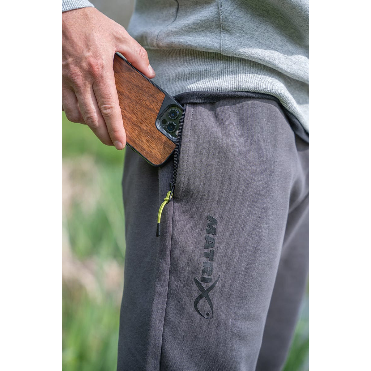 Matrix Joggers Grey / Lime ( Black Edition )
