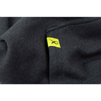 Matrix Minimal Black Marl + Lime Hoody L