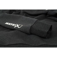 Matrix Minimal Black Marl + Lime Hoody L