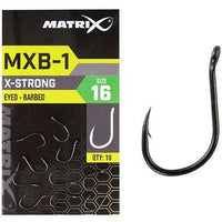 Matrix MXB-1 Barbed Eyed ( Black Nickel ) 10pcs