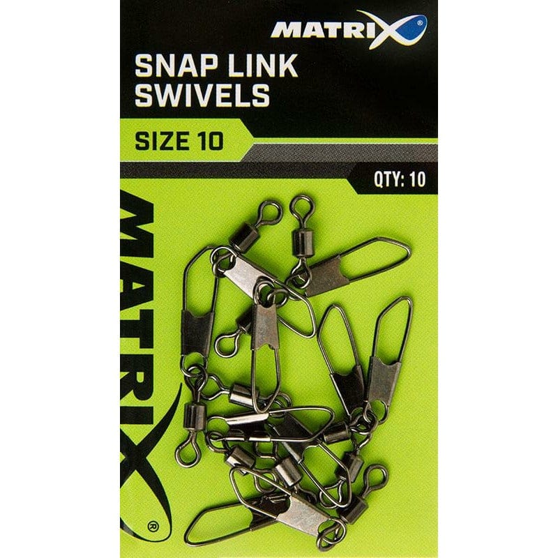 Matrix snap link swivels