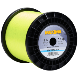 MAXIMA Bulk Spool High Vis 3.5kg / 3000m- 0.25mm