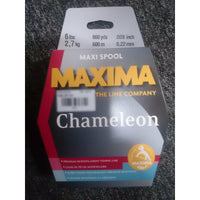 MAXIMA Maxi Spool Chameleon  2.7kg / 600m / 0.22mm