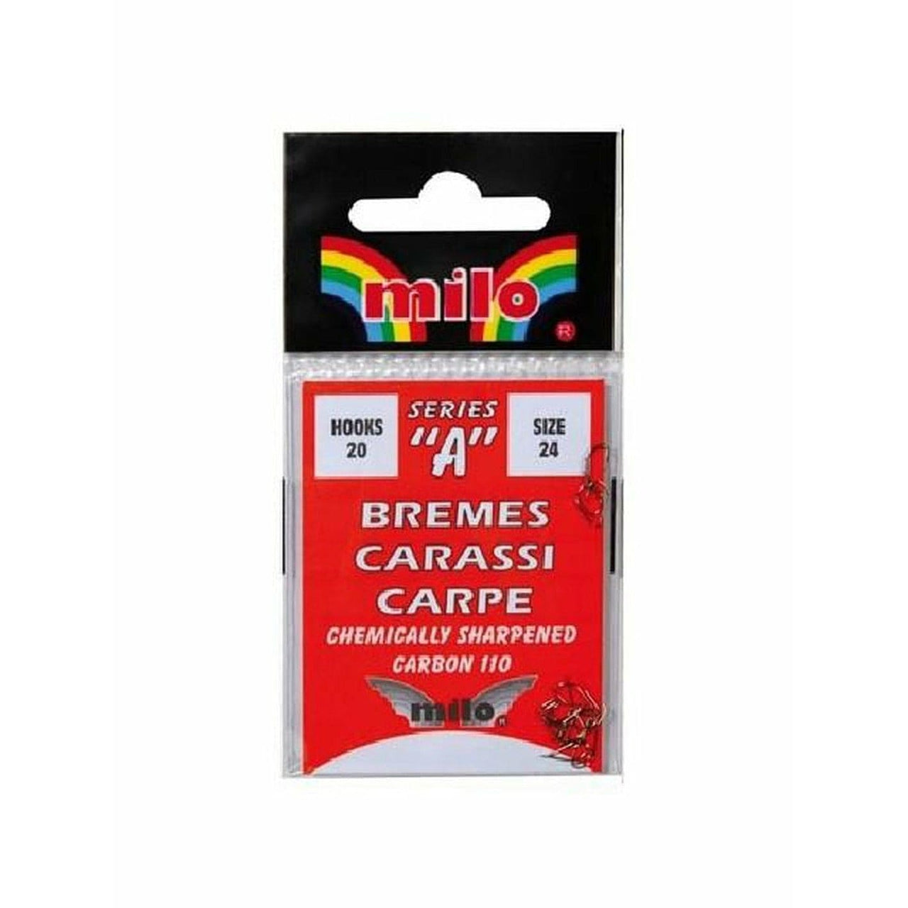 MILO AMI Carbon 110 Series A Carp Fishing Hooks – MatchFishing MILO AMI Carbon 110 Series A Carp Fishing Hooks – MatchFishing
