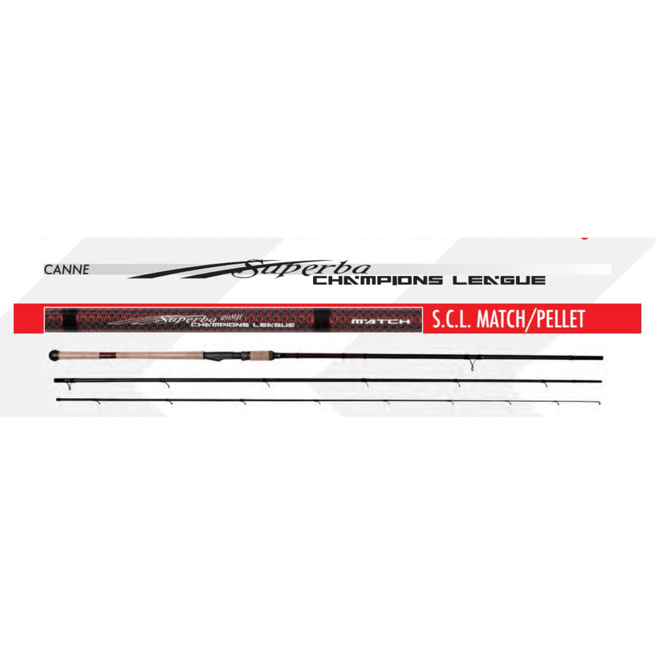 Milo canna c.l. match 4.5m H.H. - 306SHH045