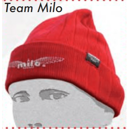 Milo cuffia gorky lana team milo rossa - 620CP0268 TR