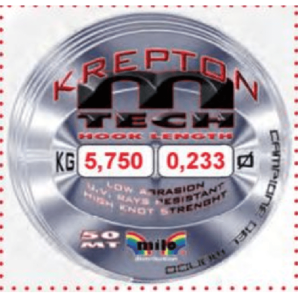 Milo filo krep. M-Tech Hooklenght 50mt