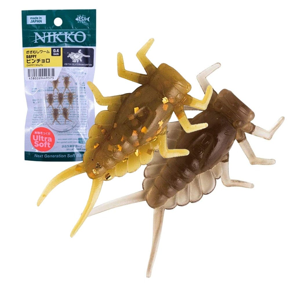 NIKKO KASEI Scented Floating Soft Bait Lure Dappy Mayfly 0.4in / 7pcs