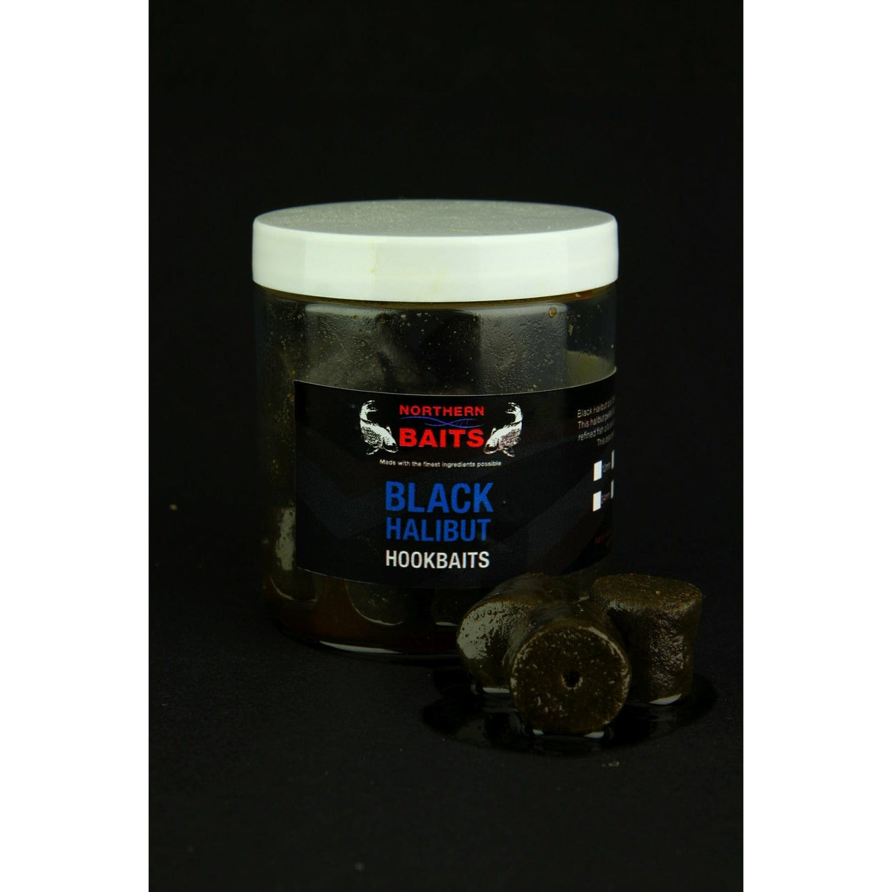 Northern Baits - Black Halibut Hookbaits 14mm