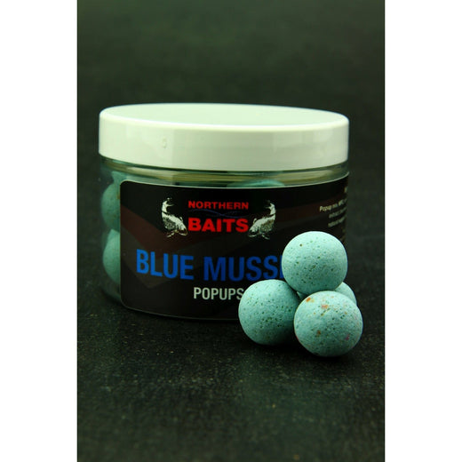 Northern Baits - Blue Mussel Perfect Popups BLUE 15mm