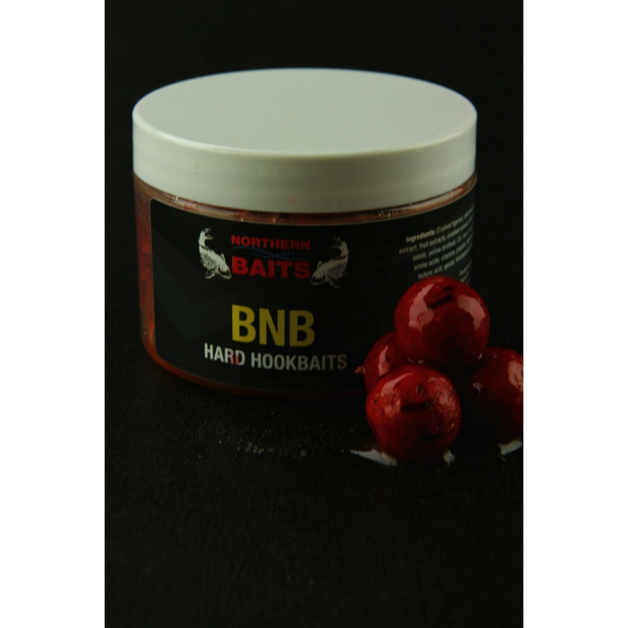Northern Baits -BNB Strawberry Hookbaits - Glugged - 20mm
