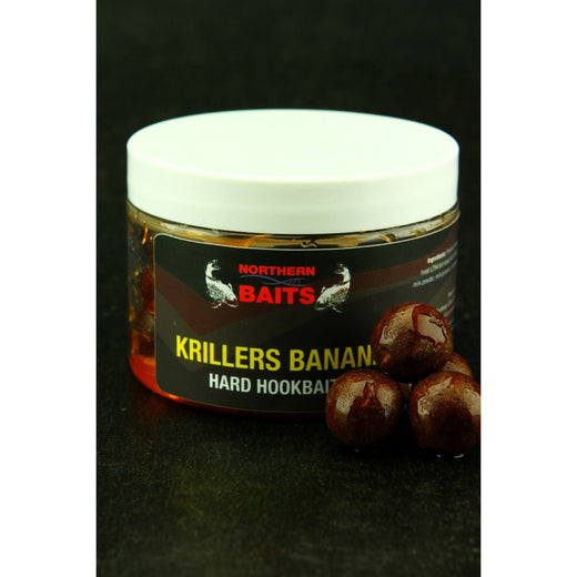 Northern Baits - Krillers Banana Glugged Hookbaits 16mm