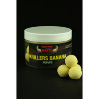 Northern Baits -  Krillers Banana Popups 15mm Yellow Washed Out