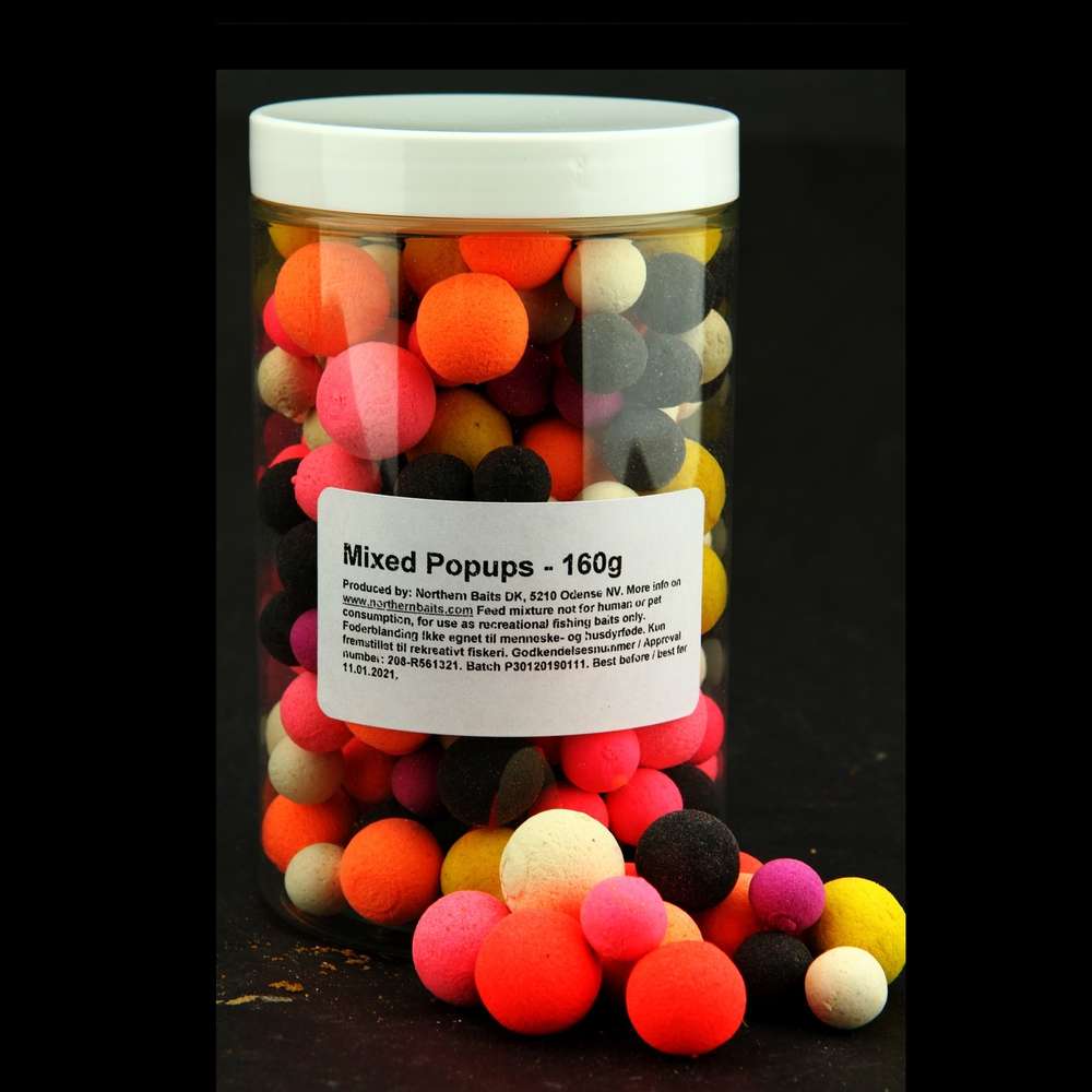Northern Baits - Mixed Popups Fruit Explosion 160g