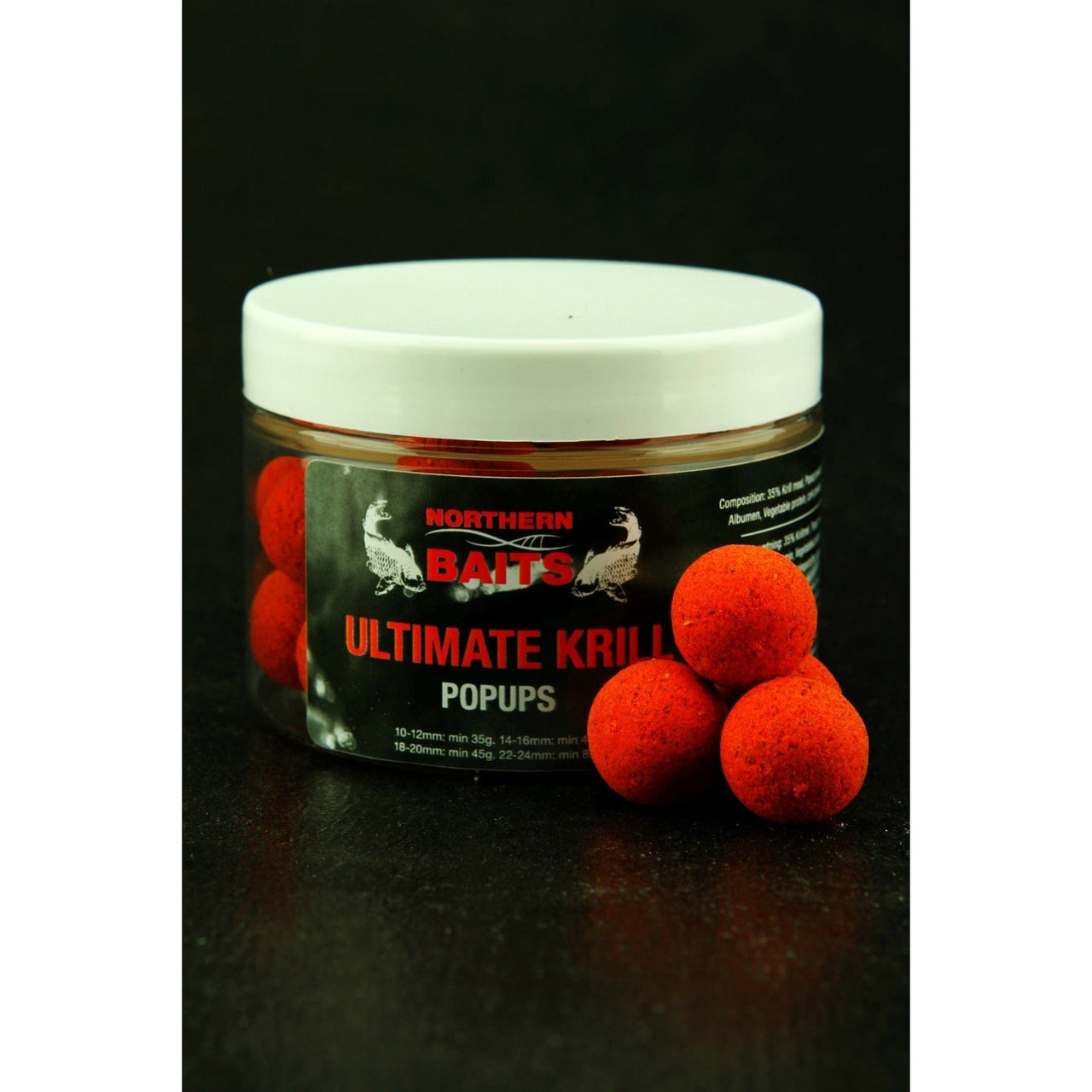 Northern Baits - Ultimate Krill - Perfect Popups 15mm
