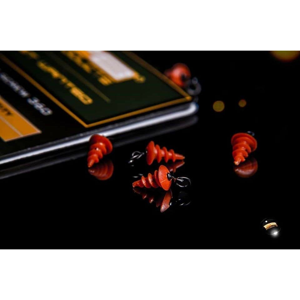 PB Products Bait Screw 360 Red 10pcs - 20402
