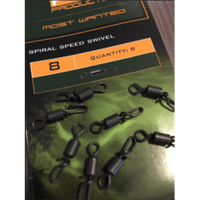 PB Products Spiral Speed Swivel 8 8pcs