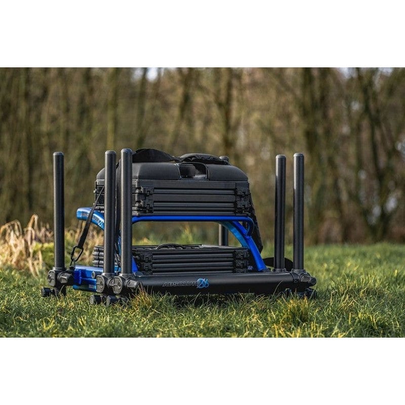 Preston Innovations Limited Edition Absolute 36 Seatbox - Blue -  MatchFishing