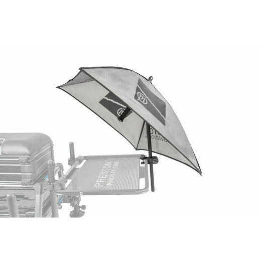 PRESTON Offbox Grey Bait Brolly