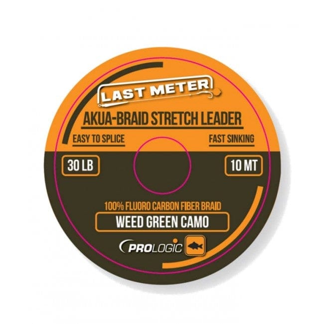 PROLOGIC Akua-braid leader 10m 30lbs Camo Green