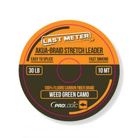 PROLOGIC Akua-braid leader 10m 30lbs Camo Green