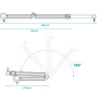 RIVE Compact Feeder Arm 410/895mm