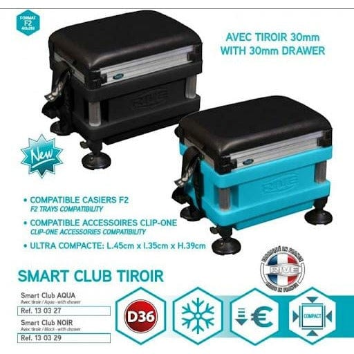 Rive Smart Club Seat Box for Match Fishing Gear – MatchFishing