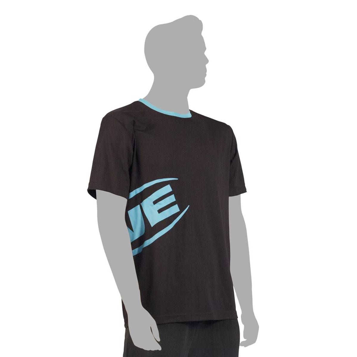 Rive T-Shirt Stamped Black - M
