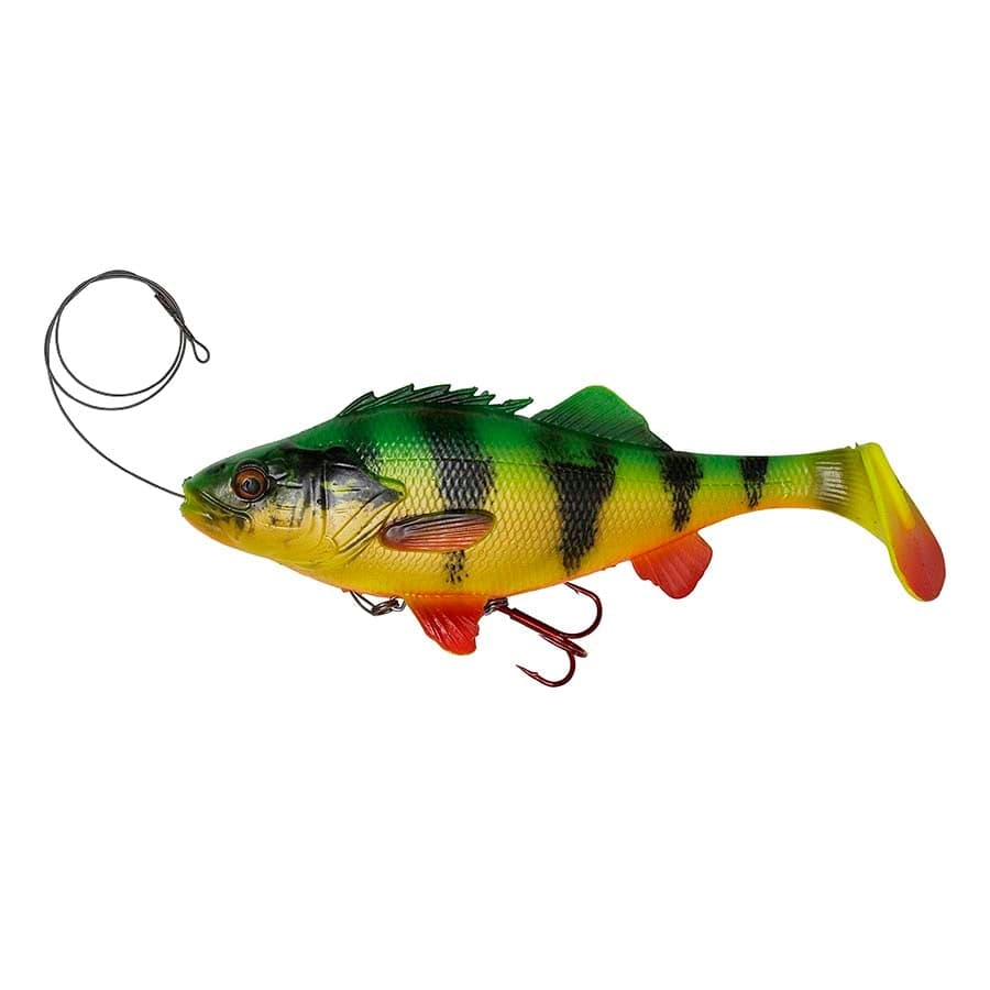 Savage Gear 4D Perch Shad 12.5cm 23g SS 02 Firetiger