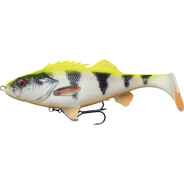 Savage Gear 4D Perch Shad 12.5cm 23g SS 05 Lemon Perch - 71466