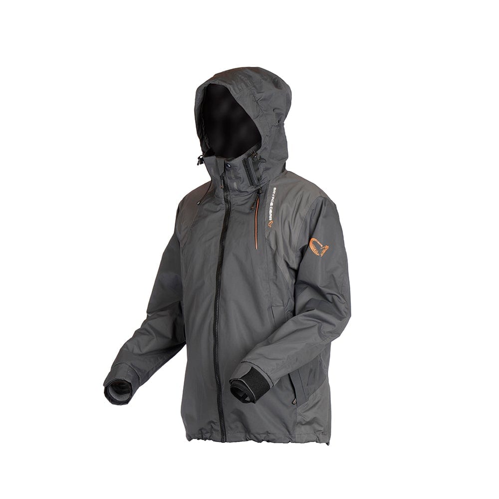 Savage Gear Black Savage Jacket Grey