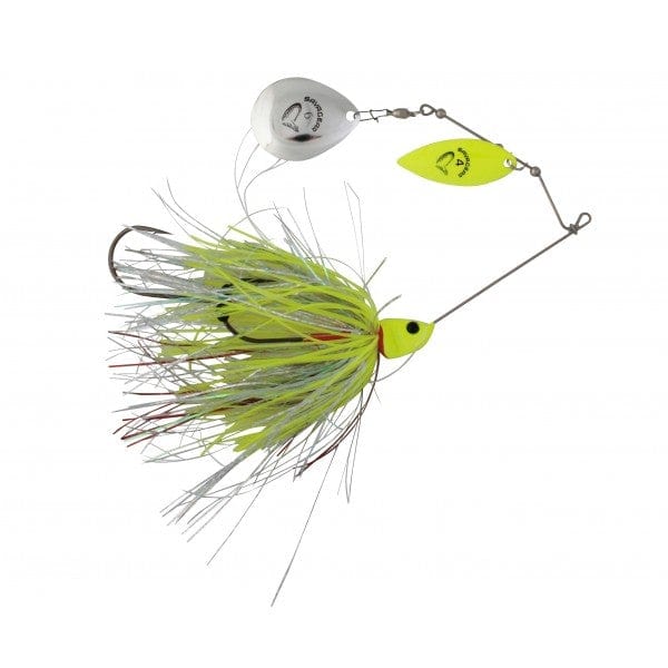 Savage Gear Da'Bush Spinnerbait 42g #4 Yellow Silver Holo Flame