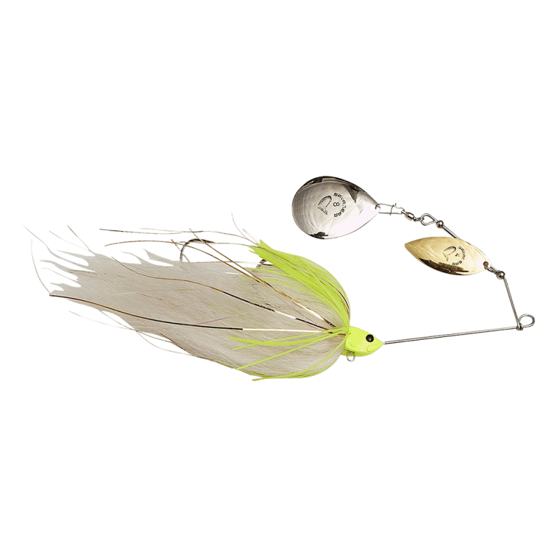 Savage Gear Da' MEGA Bush 55g White Chartreuse