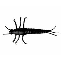 Savage Gear LB 3D PVC Mayfly 50mm Black 8pcs
